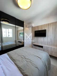 APARTAMENTO SEMI-MOBILIADO EM BALNEÁRIO PEREQUÊ SC!