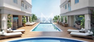 APARTAMENTO COM VISTA MAR, EM OBRAS NO MORRETES - ITAPEMA SC!