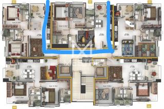 Apartamento em fase de acabamento + 02 suítes | Ref. 165700 + Por 900.000,00