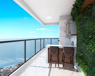 APARTAMENTO DE 3 SUÍTES, 2 VAGAS PRÓXIMO DO MOLHE EM BALNEÁRIO  PEREQUÊ SC!