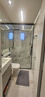 APARTAMENTO  MOBILIADO COM 03 DORM. NO ED. RIO NEGRO NA MEIA PRAIA
