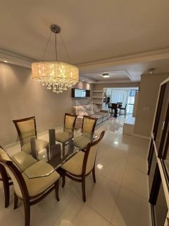 APARTAMENTO MOBILIADO EM PRÉDIO FRENTE MAR EM MEIA PRAIA - REF 184313