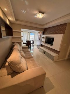 APARTAMENTO MOBILIADO EM PRÉDIO FRENTE MAR EM MEIA PRAIA - REF 184313