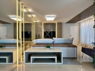 APARTAMENTO FINAMENTE MOBILIADO QUADRA MAR COM  03 SUÍTES LOCALIZADO NA MEIA PRAIA