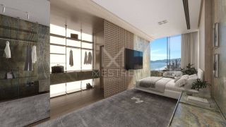 APARTAMENTO DE 04 SUÍTES, 03 VAGAS DE GARAGEM À 50M DA ORLA DE BALNEÁRIO PEREQUÊ SC.! REF.: 193897