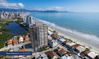 APARTAMENTO NOVO DE 03 SUÍTES, 02 VAGAS À 50M DA ORLA DE BALNEÁRIO PEREQUÊ SC. REF.: 193920