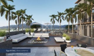 APARTAMENTO NOVO DE 03 SUÍTES, 02 VAGAS À 50M DA ORLA DE BALNEÁRIO PEREQUÊ SC. REF.: 193920