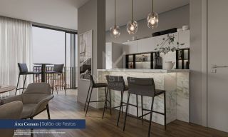 APARTAMENTO NOVO DE 03 SUÍTES, 02 VAGAS À 50M DA ORLA DE BALNEÁRIO PEREQUÊ SC. REF.: 193920