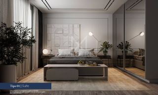 APARTAMENTO NOVO DE 03 SUÍTES, 02 VAGAS À 50M DA ORLA DE BALNEÁRIO PEREQUÊ SC. REF.: 193920