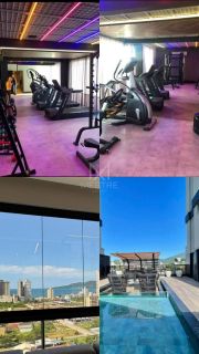 APARTAMENTO COM 02 SUÍTES TOTALMENTE MOBILIADO PARA À VENDA EM BAL. PEREQUÊ