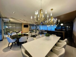 APARTAMENTO COM 02 SUÍTES TOTALMENTE MOBILIADO PARA À VENDA EM BAL. PEREQUÊ