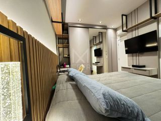 APARTAMENTO COM 02 SUÍTES TOTALMENTE MOBILIADO PARA À VENDA EM BAL. PEREQUÊ