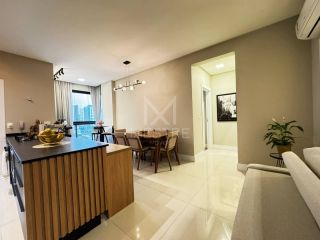 APARTAMENTO COM 02 SUÍTES TOTALMENTE MOBILIADO PARA À VENDA EM BAL. PEREQUÊ