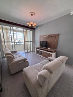 APARTAMENTO QUADRA MAR COM 3 DORMITÓRIOS MOBILIADO NA MEIA PRAIA - REF