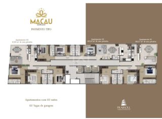 APARTAMENTO COM 03 SUÍTES À VENDA NO PEREQUÊ