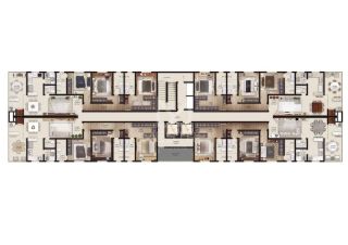 Apartamento alto padrão 180metros do mar