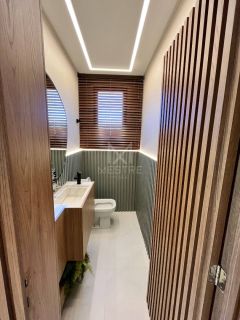 Vista definitiva para lagoa e mar