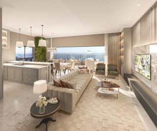 APARTAMENTO 04 SUITES Á 250 METROS DO MAR