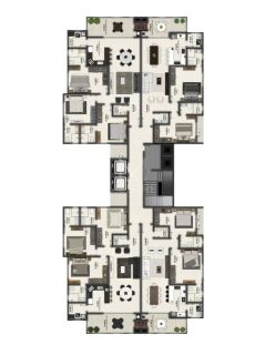 APARTAMENTO 02 SUÍTES EM MEIA PRAIA ITAPEMA