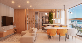 APARTAMENTO 2 SUÍTES ANDAR ALTO PARA VENDA EM BALNEÁRIO PEREQUÊ