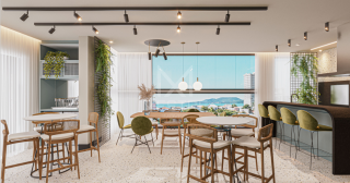 APARTAMENTO 2 SUÍTES ANDAR ALTO PARA VENDA EM BALNEÁRIO PEREQUÊ