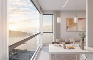 APARTAMENTO COM 4 QUARTOS ANDAR ALTO PARA VENDA EM ITAPEMA CENTRO