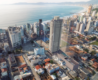 APARTAMENTO COM 4 QUARTOS ANDAR ALTO PARA VENDA EM ITAPEMA CENTRO