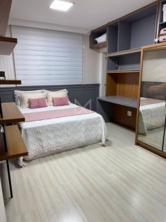 APARTAMENTO 4 SUÍTES MOBILIADO QUADRA MAR À VENDA EM MEIA PRAIA