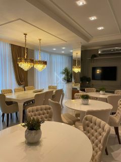 APARTAMENTO 4 SUÍTES MOBILIADO QUADRA MAR À VENDA EM MEIA PRAIA