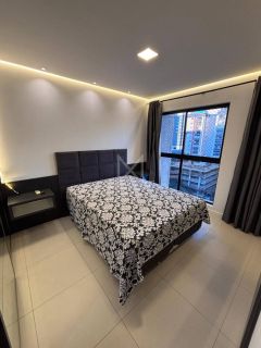 APARTAMENTO 3 SUÍTES MOBILIADO PARA LOCAÇÃO ANUAL EM MEIA PRAIA