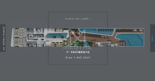 APARTAMENTO 03 SUÍTES ANDAR ALTO FRENTE MAR À VENDA NA MEIA PRAIA