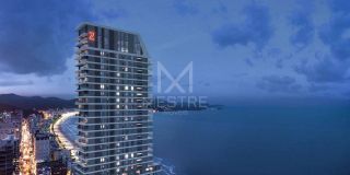 APARTAMENTO 03 SUÍTES ANDAR ALTO FRENTE MAR À VENDA NA MEIA PRAIA