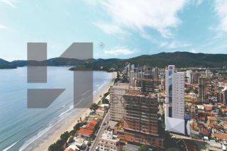 Blue Tower, 3 suítes, vista mar em Blaneário Perequê