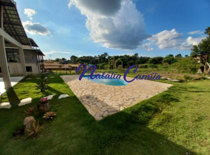 ALUGA-SE CHACARA COM CASA NO CONDOMINIO TIRADENTES