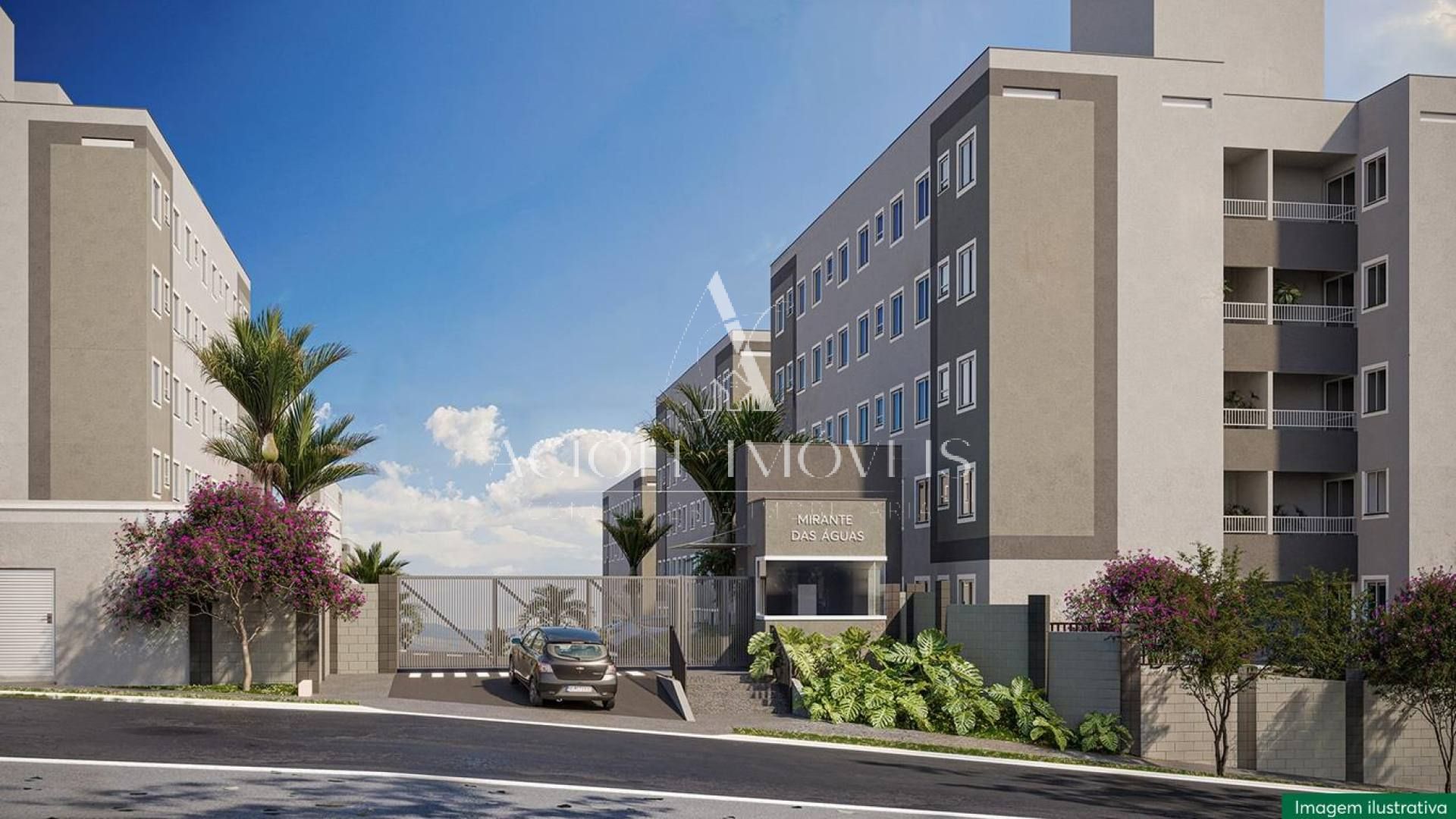 Apartamento a Venda no Residencial Mirante das Águas - Bairro Cruz das Almas