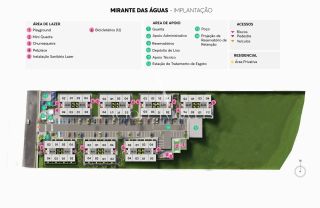 Apartamento a Venda no Residencial Mirante das Águas - Bairro Cruz das Almas