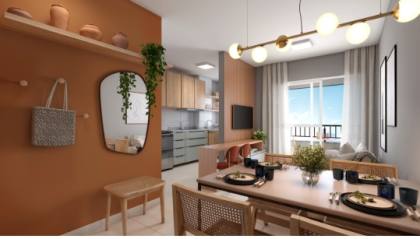 Apartamento a Venda no Residencial Mirante do Mar no bairro Cruz das Almas.