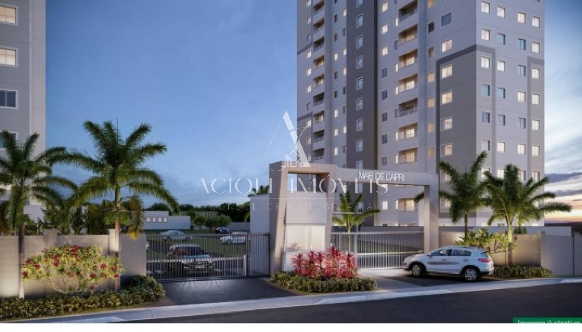 Apartamento a Venda no Residencial Mar de Capri no bairro Benedito Bentes.