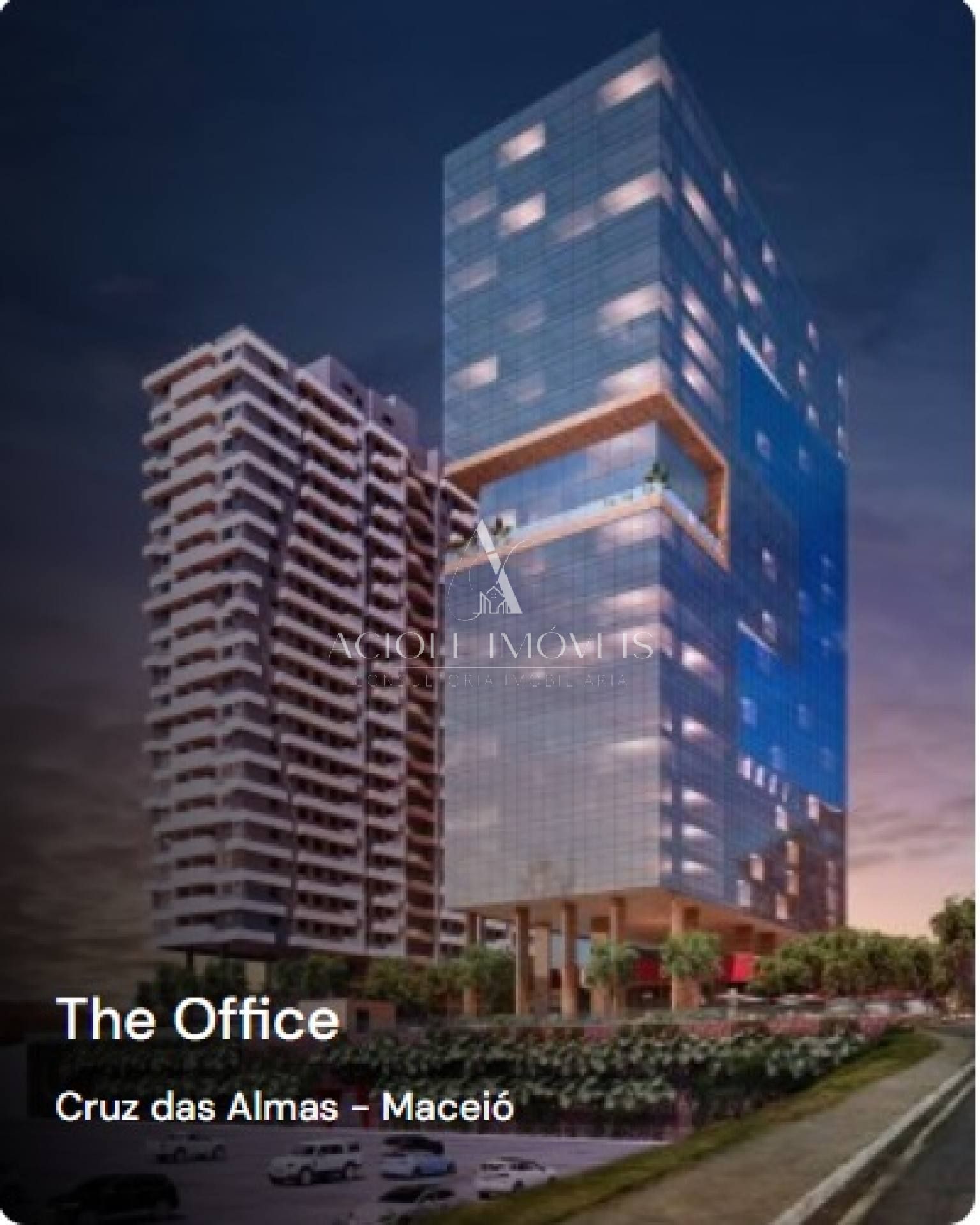 Sala Comercial a Venda no Edifício Parque Contemporâneo (The Office) no bairro de Cruz das Almas.