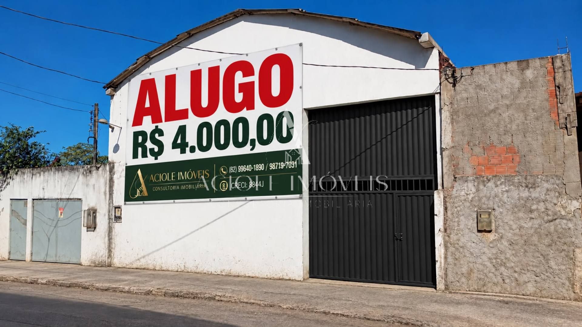 alugo galpão tabuleiro