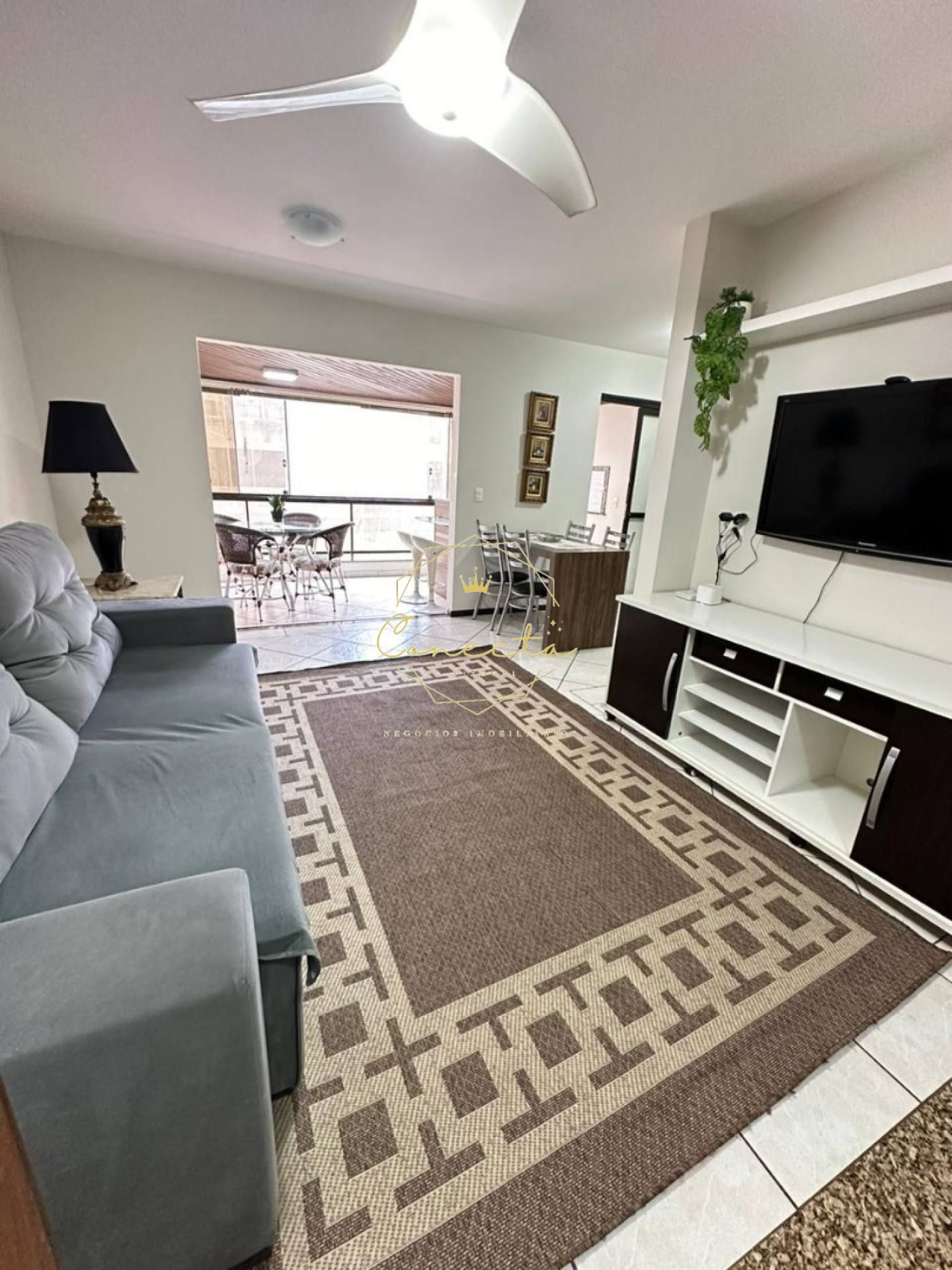 Apartamento a venda QUADRA MAR, 3 dormitórios sendo 1 suíte, mobiliado, 1 vaga de garagem