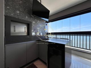 FRENTE MAR A VENDA PEREQUE!! Apartamento a venda, 4 suítes mobiliado, 3 vagas de garagem