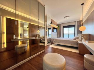 FRENTE MAR A VENDA PEREQUE!! Apartamento a venda, 4 suítes mobiliado, 3 vagas de garagem