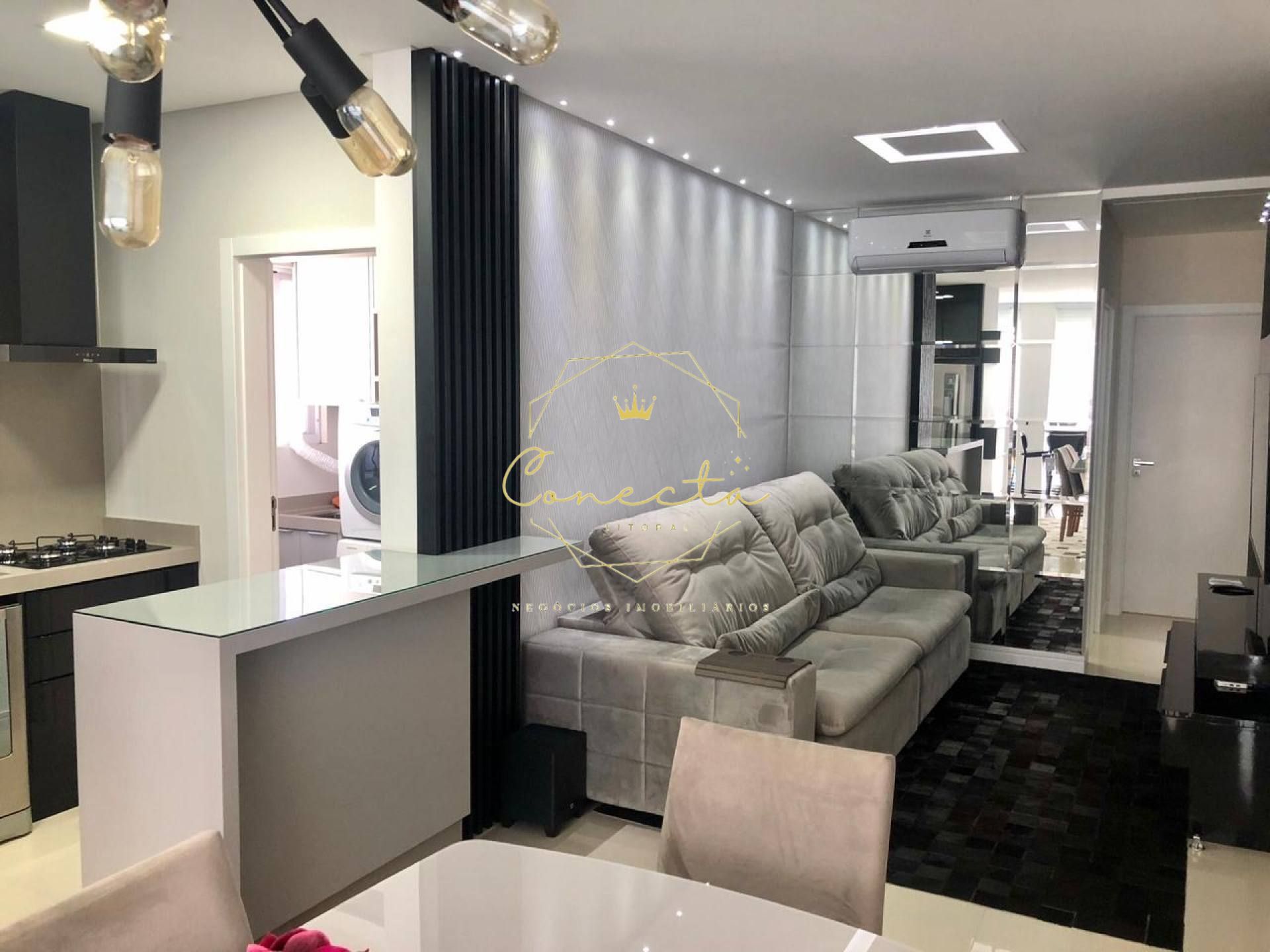 Apartamento mobiliado  a venda em Itapema/Meia Praia, 2 suítes, 2 vagas andar alto