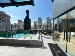 Apartamento a venda em itapema/meia praia, 2 suítes, 2 vagas de garagem, mobiliado.