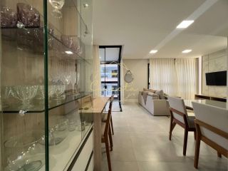 Apartamento a venda em itapema/meia praia, 2 suítes, 2 vagas de garagem, mobiliado.