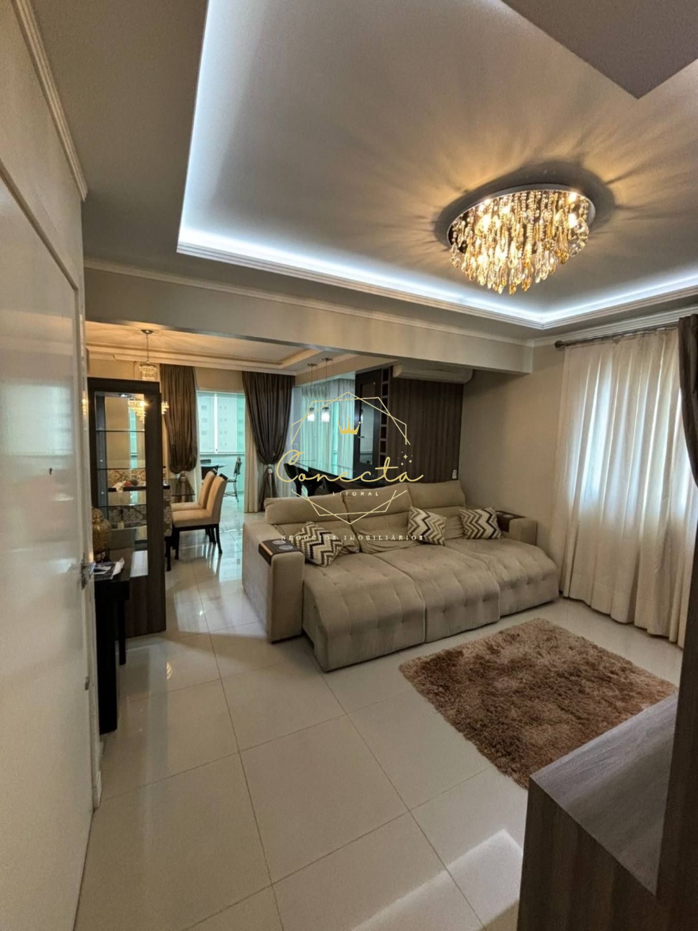 Apartamento mobiliado a venda, 3 suítes, 2 vagas em itapema!!