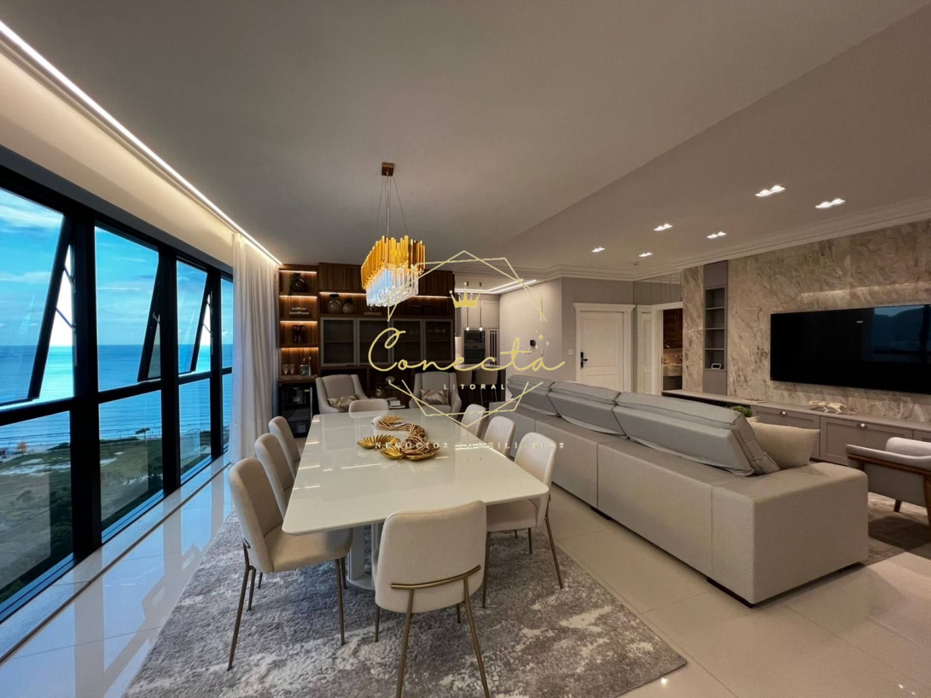 Apartamento a venda na  QUADRA DO MAR, finamente mobiliada, 4 suítes, 3 vagas!!!