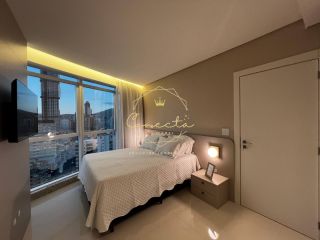 Apartamento mobiliado a venda em itapema 4 suítes 3 vagas de garagem