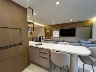 Apartamento mobiliado a venda em itapema 4 suítes 3 vagas de garagem